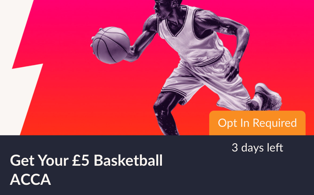 Acca offer: Get a £5 basketball acca